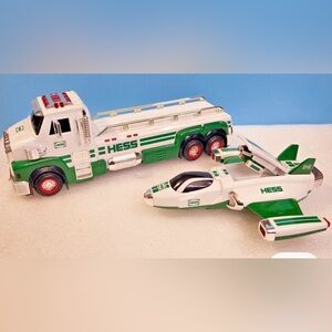 Hess Toy Truck and Space Cruiser with Scout MIB 50th anniversary.